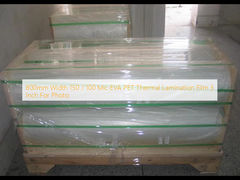 πλάτος 800mm θερμική ταινία ελασματοποίησης 150/100 Mic EVA PET 3 ίντσα για τη φωτογραφία