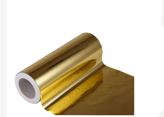 Good price Αντανάκλαση με μεταλλική ταινία BOPP/PET με θερμική λαμινοποίηση χρυσού 1500m σε απευθείας σύνδεση