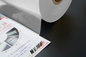 22mic Glossy EVA Glue PET Thermal Lamination Film Roll για την εκτύπωση UV