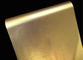 Η προσαρμοσμένη ταινία Metalized BOPP ακτινοβολεί χρυσή αργιλίου ταινία πολυεστέρα φύλλων αλουμινίου τοποθετημένη σε στρώματα