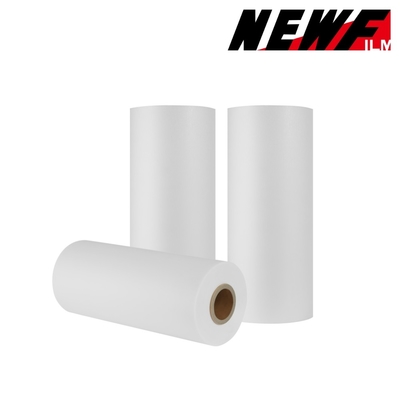 Good price Διαφανές Καλή προσκόλληση BOPP μεταξένιο Touch Heat Lamination Film Roll αυτοκόλλητο με κόλλα EVA σε απευθείας σύνδεση