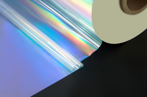 Good price 25 mic Holographic Thermal Lamination Film για κουτί συσκευασίας καλλυντικών σε απευθείας σύνδεση