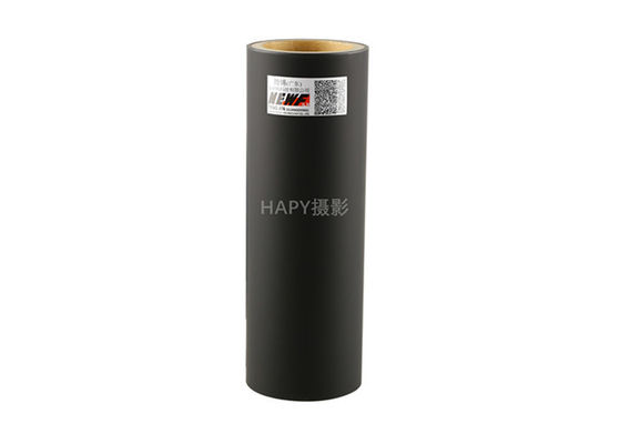 Good price 30 Mic Luxury Matt Black Soft Touch Θερμική BOPP PET Φόρμα Λαμιναρισμού για Τύπο και Συσκευή σε απευθείας σύνδεση