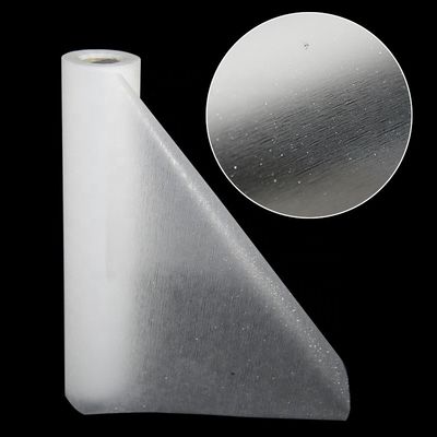 1000m Θερμική υφή Glitter Frosted Embossing Lamination Film με πολυτελή οπτική για την διακόσμηση συσκευασίας θυρίδας δώρων