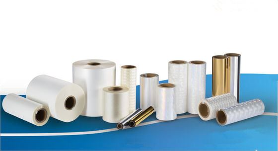 Good price 18u Gloss Bopp Clear Clean Hot Lamination Film Roll Suitabale Για λαμινατορείς σε απευθείας σύνδεση